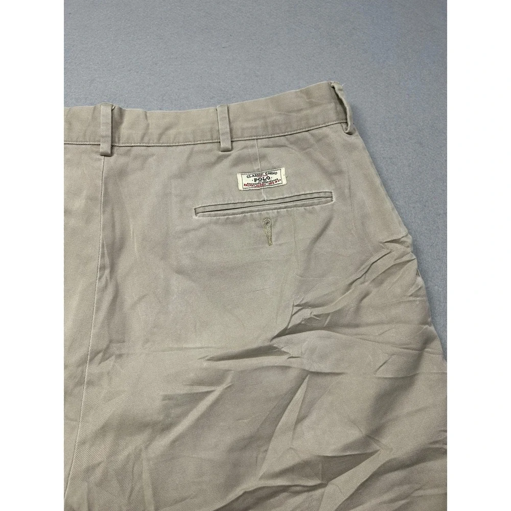 Polo Ralph Lauren Prospect Short 100% Cotton Khaki Tan 40 Mens